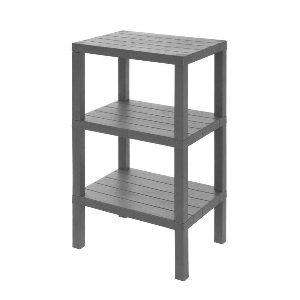 Scaffale Da Terra Angolare In Ferro Verniciato - Stile Shabby - Foto 12