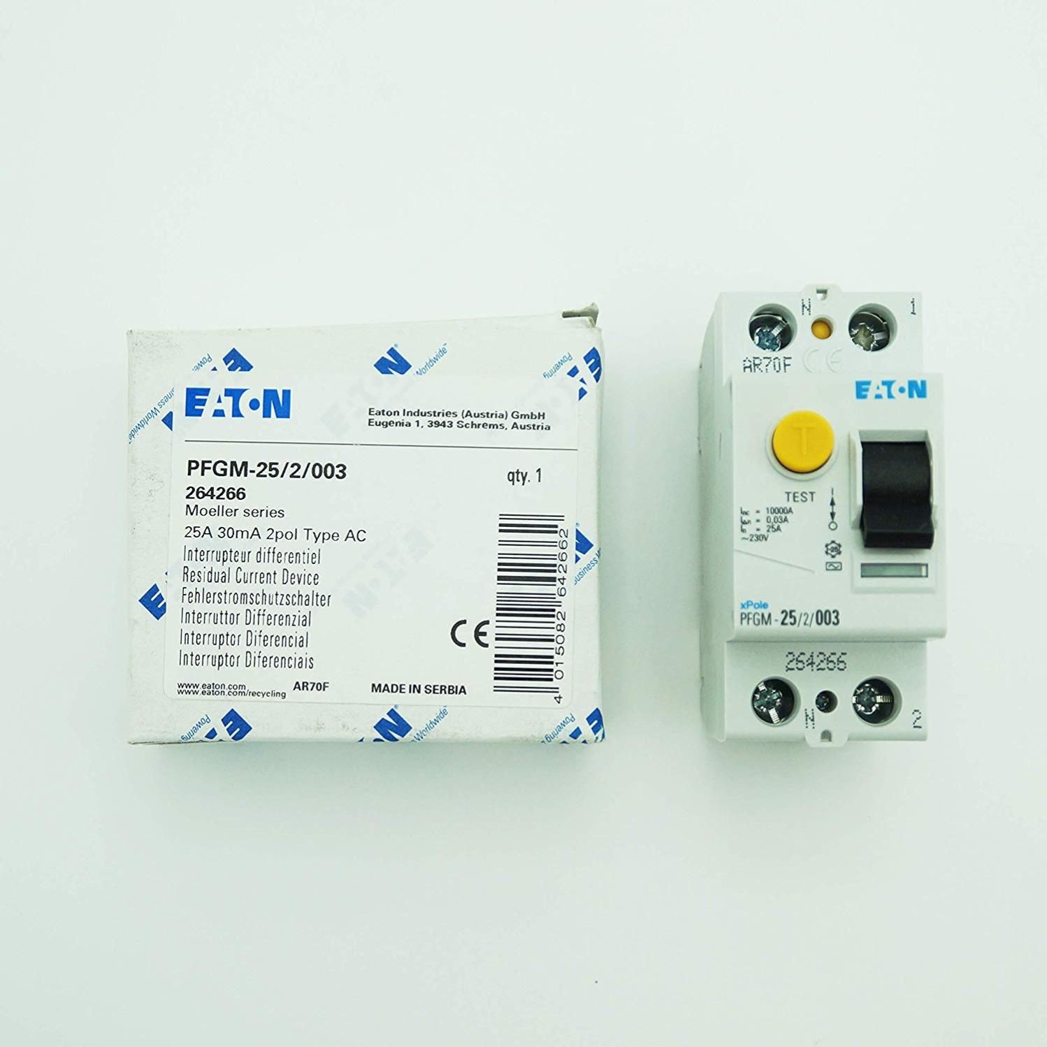 Interrupteur Différentiel A Ou Ac INTERRUPTEUR DIFFERENTIEL BIPOLAIRE 25A 30MA AC PISCINE | Leroy Merlin