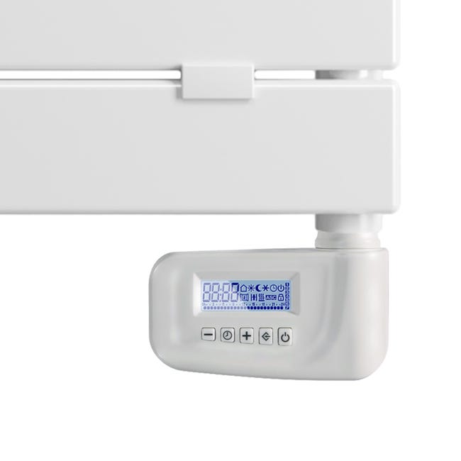 Radiador Toallero Eléctrico Fluido Serie PE Blanco de Bajo Consumo 400w