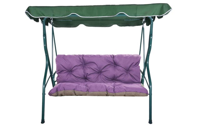 XIEMINLE Cuscino per dondolo a 3 posti, impermeabile per mobili da esterno, cuscino di ricambio per panca da giardino, comodo cuscino per amaca, 120 x 100 x 100 cm, grigio scuro XIEMINLE Cuscino per dondolo a 3 posti, impermeabile per mobili da esterno, cuscino di ricambio per panca da giardino, comodo cuscino per amaca, 120 x 100 x 100 cm, grigio scuro