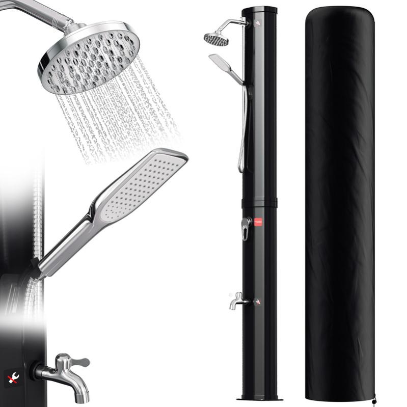Douche solaire extérieure avec douche de pied Douche de jardin Piscine