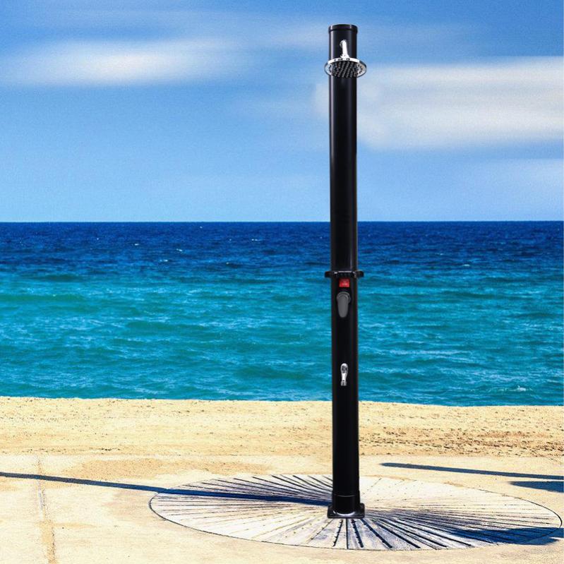 Douche solaire de jardin avec couverture de protection Douche de