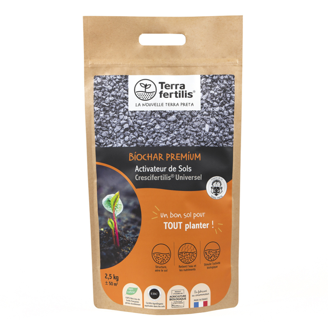 Engrais Plantes Milytec 1000g - NPK Naturel Bio - Fumier Bovidé Déshydraté - Fabrication Française - 3 Mois D'Effet