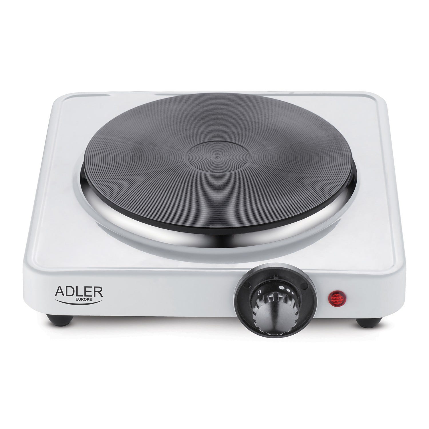 Cuisinière électrique Adler AD 6503, 1500W, plaque de cuisson 1 brûleur,  foyer 185 mm