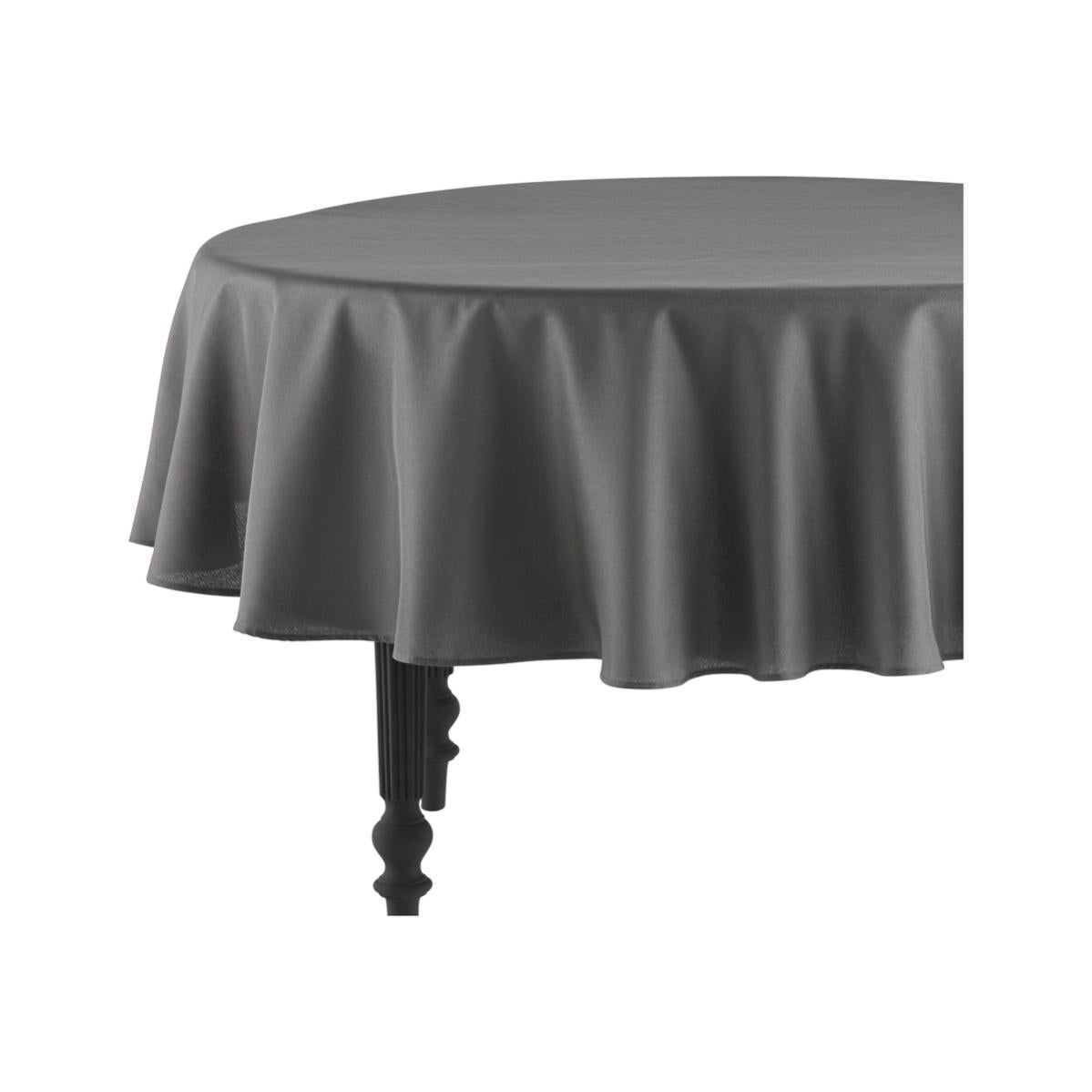 Nappe Ronde 180 Cm Nelson Noir