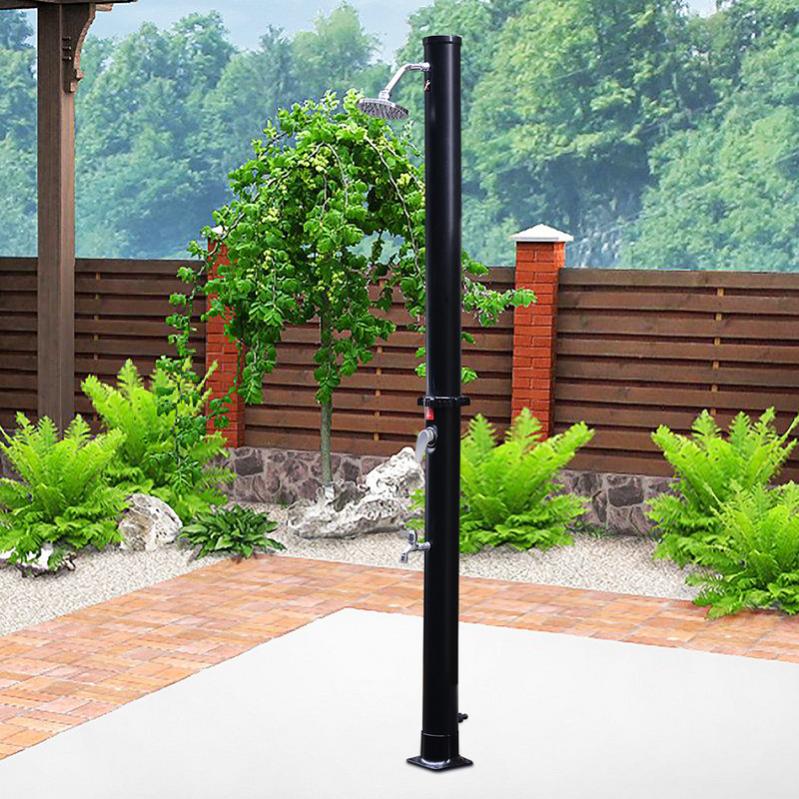 Douche solaire piscine Douche de jardin avec couvercle de protection Douche d'été 20L Leroy Merlin