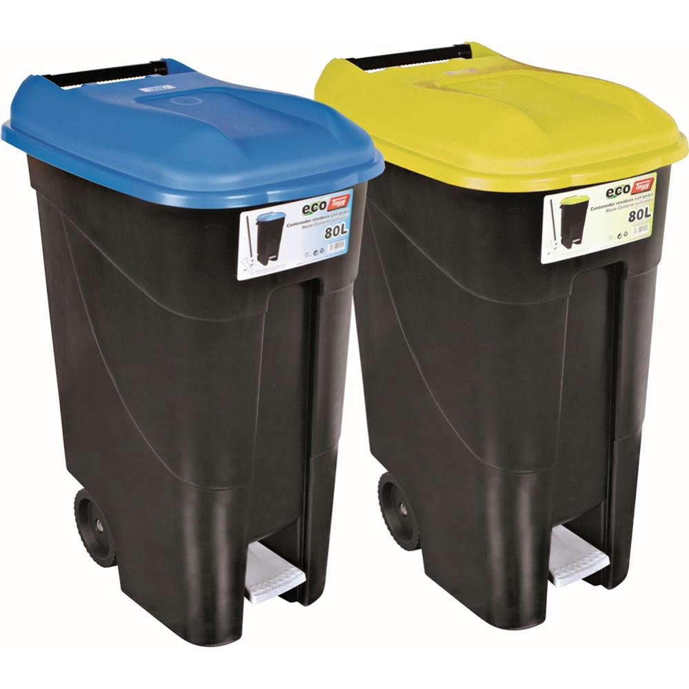 Cubo Basura Reciclaje TATAY Smart Cubo De Basura 25L Con Doble