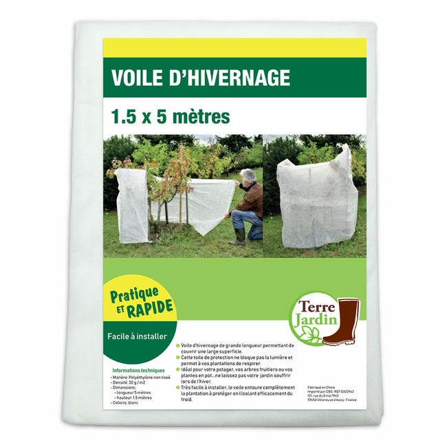 Ledeak Voile d'Hivernage Plante Exterieur, 30 g/m² Non-Tissée