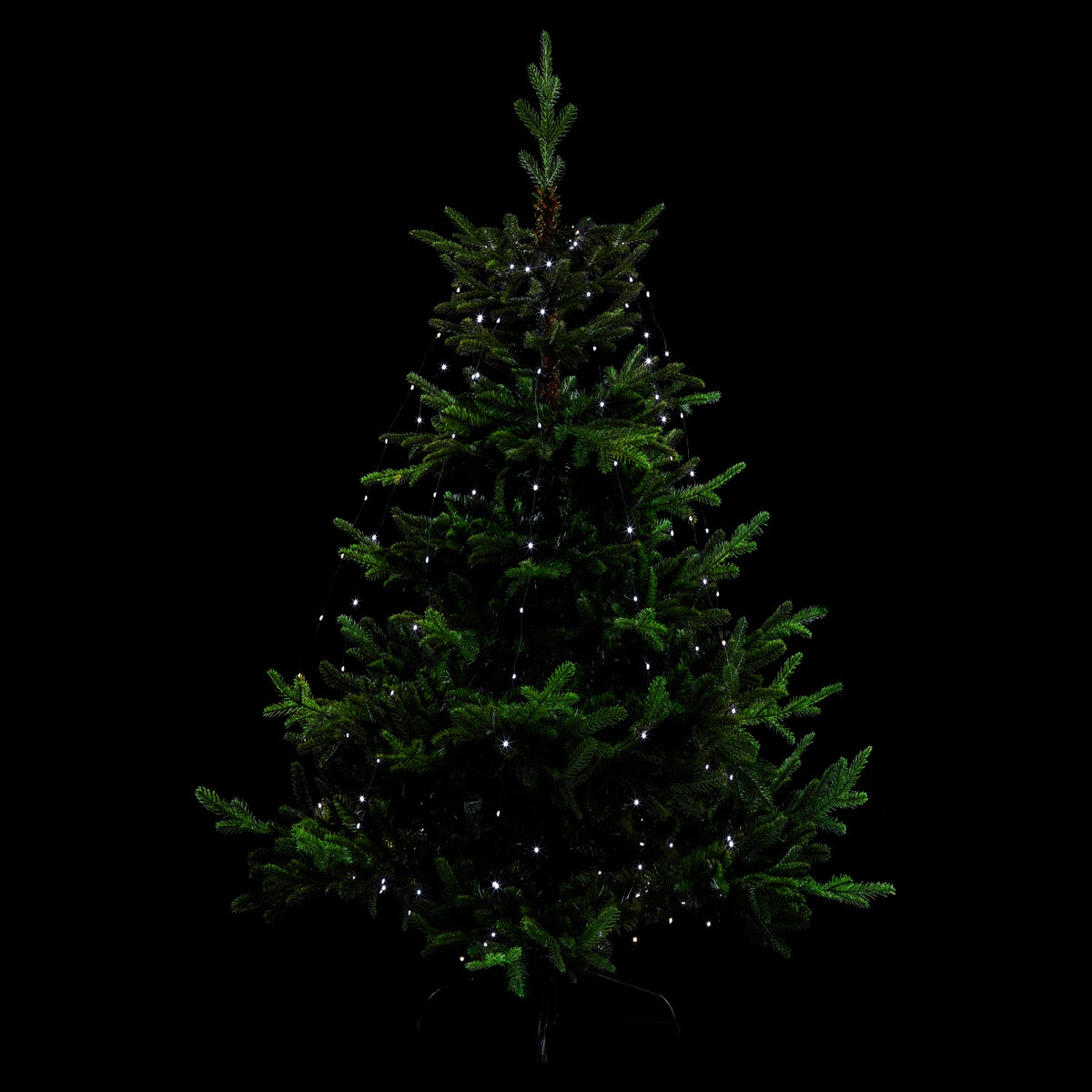 Déco de Noël Arbre lumineux 400 LED Blanc chaud H 150 cm - Feeric Christmas