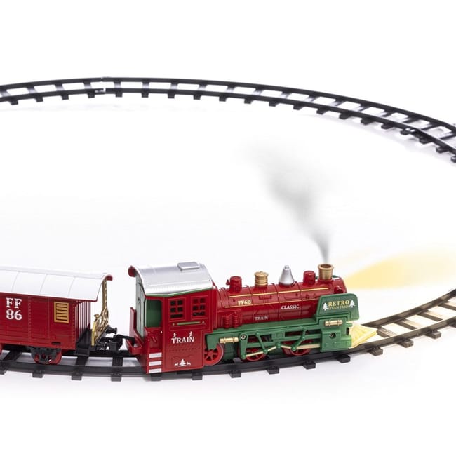 Petit train electrique top pour village de noel