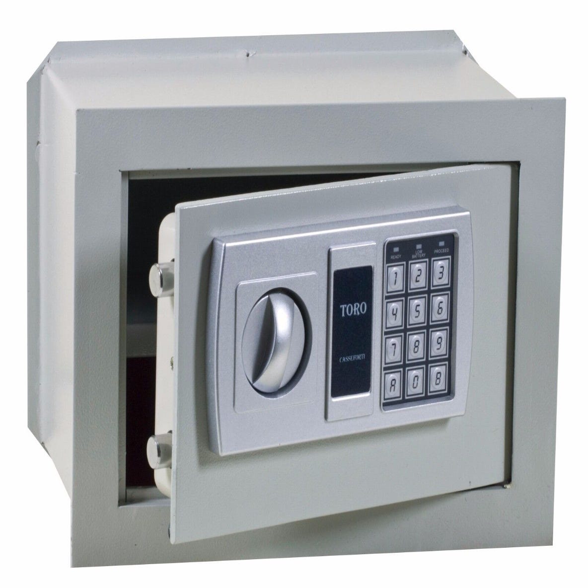 Coffre-fort avec code électronique, caché avec clé encastrée - cm 36x20x24