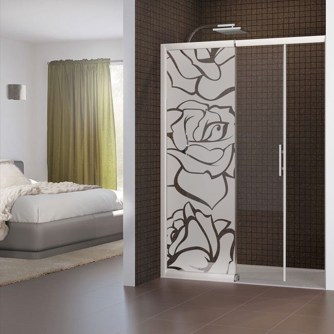 Adesivo porta di doccia Shower - Sticker adesivo - adesivi murali -  150x45cm