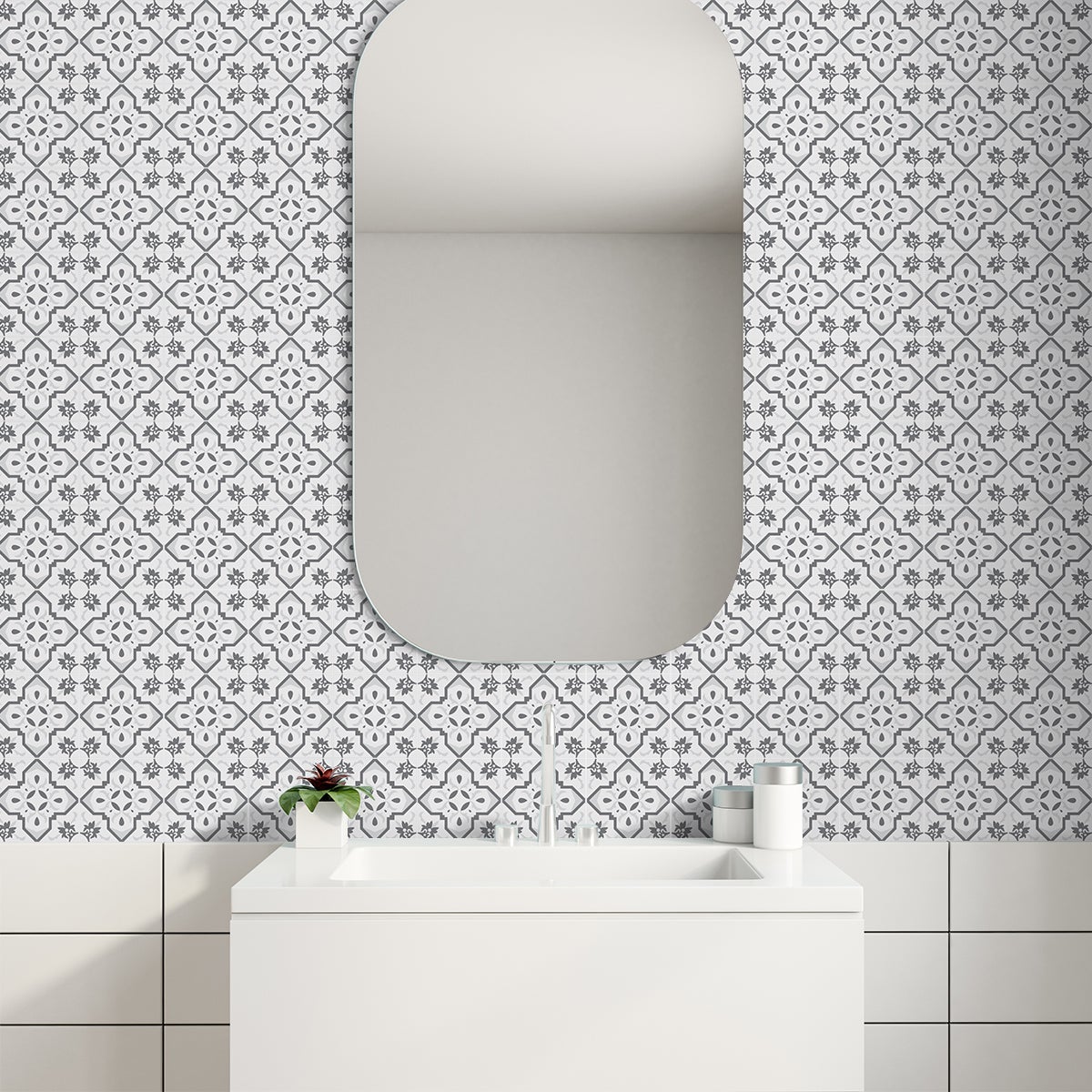 9 vinilos azulejos sariotha - adhesivo de pared - revestimiento sticker  mural decorativo - 30x30cm-9stickers10x10cm