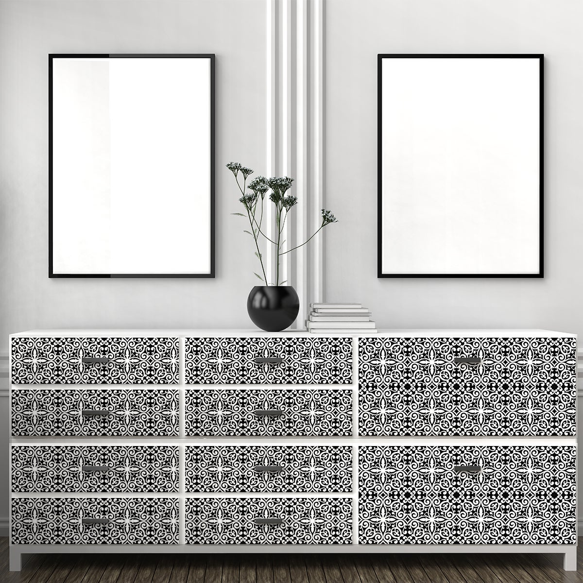 60 vinilos muebles de azulejos elonia - adhesivo de pared - revestimiento  sticker mural decorativo - 60x100cm-60stickers10x10cm
