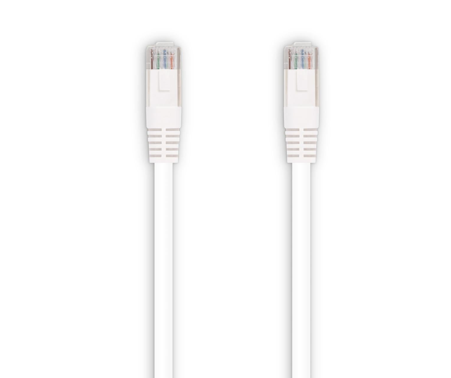 Câble Ethernet RJ45 CAT 5e mâle/mâle droit - UTP 20 m - 2