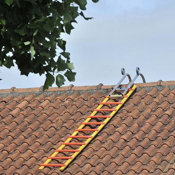 Kit échelle de toit 22 barreaux avec crochet - Longueur 8.89m -  504338-39/889/CR