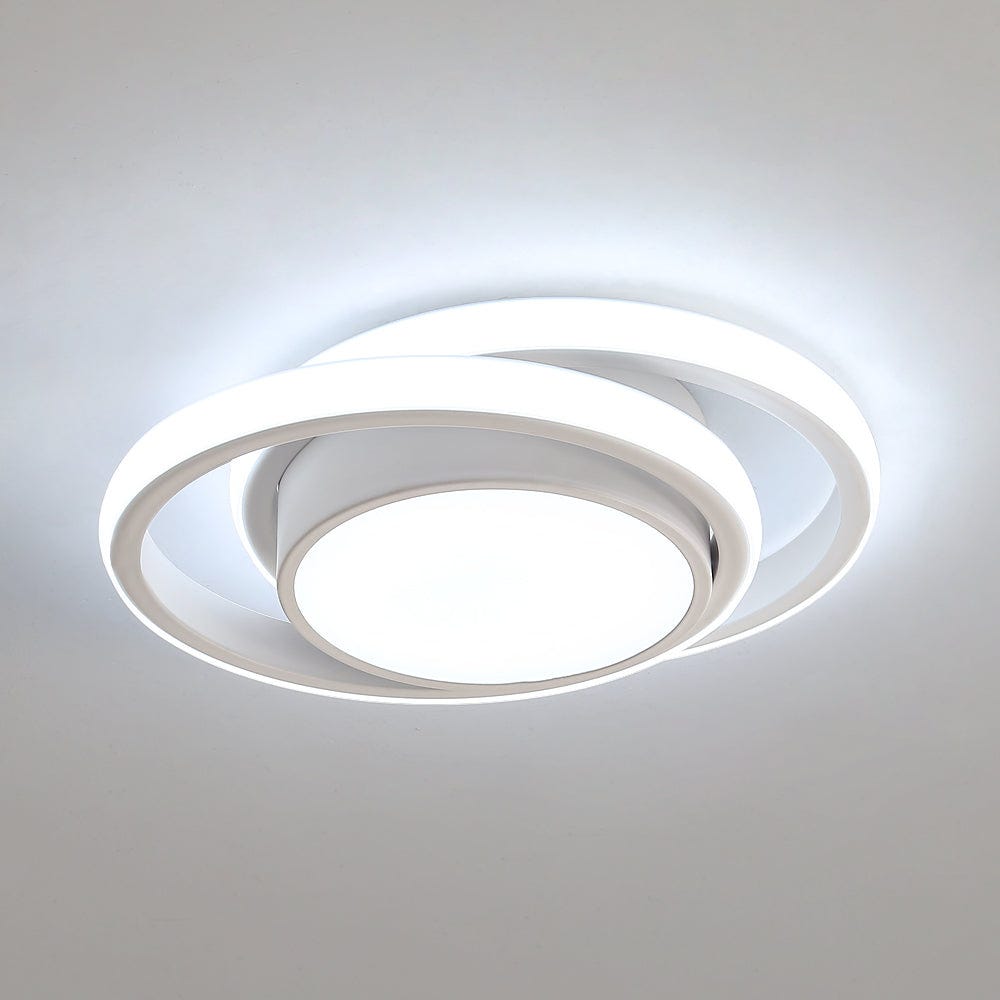 Plafoniera LED 28W · Piatta · Luce Bianca Calda · Installazione a parete e  soffitto - Plafoniere e Applique - Illuminazione