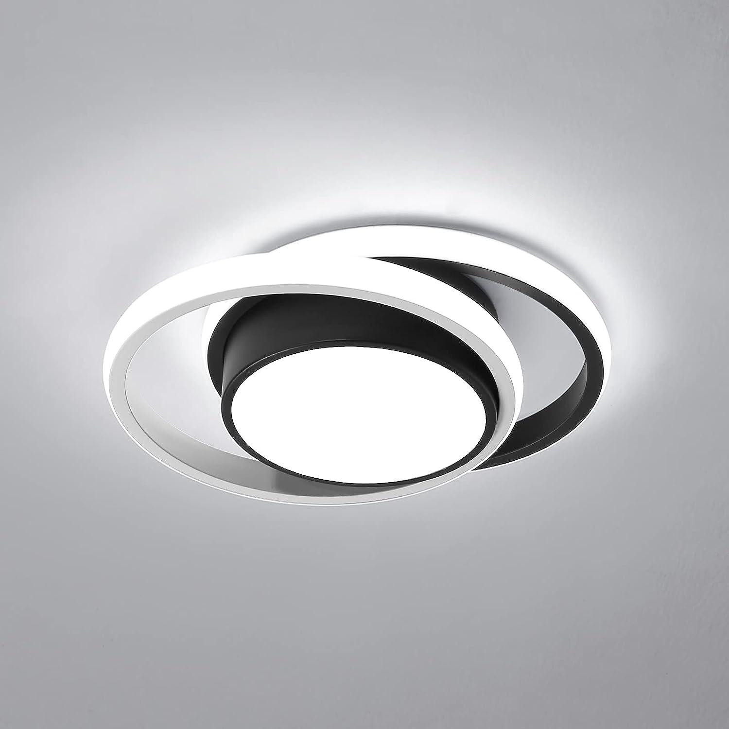 Plafonnier LED Moderne 32W Lampe de Plafond Blanc Froid 6000K