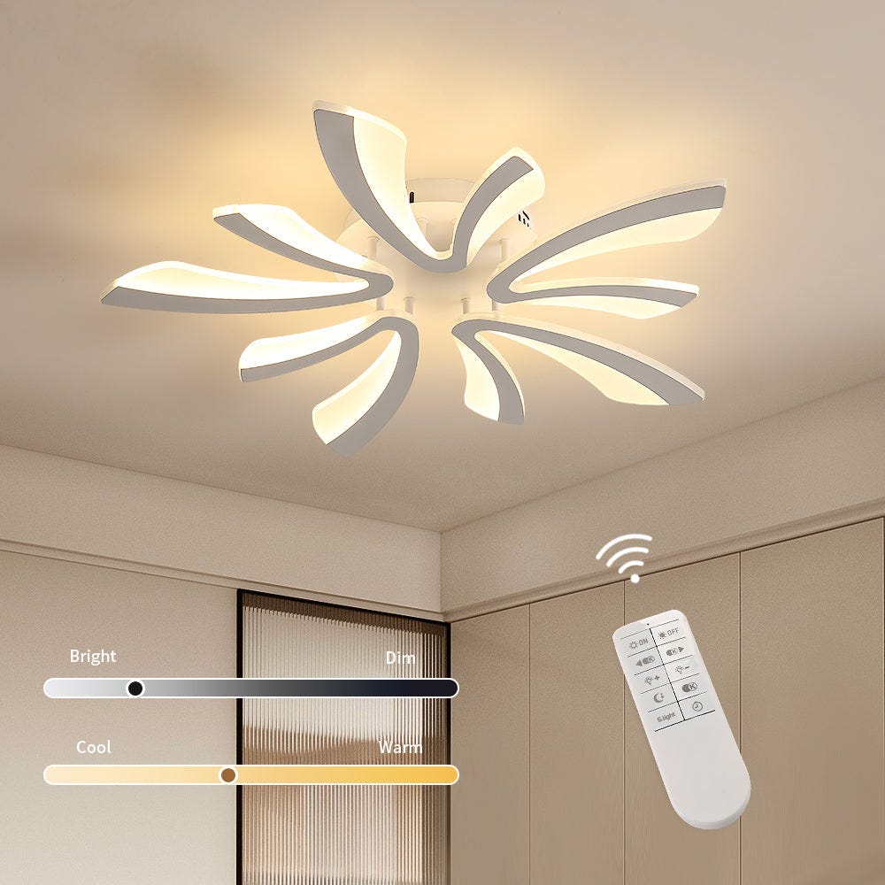  Luces LED de pared regulables para sala de estar