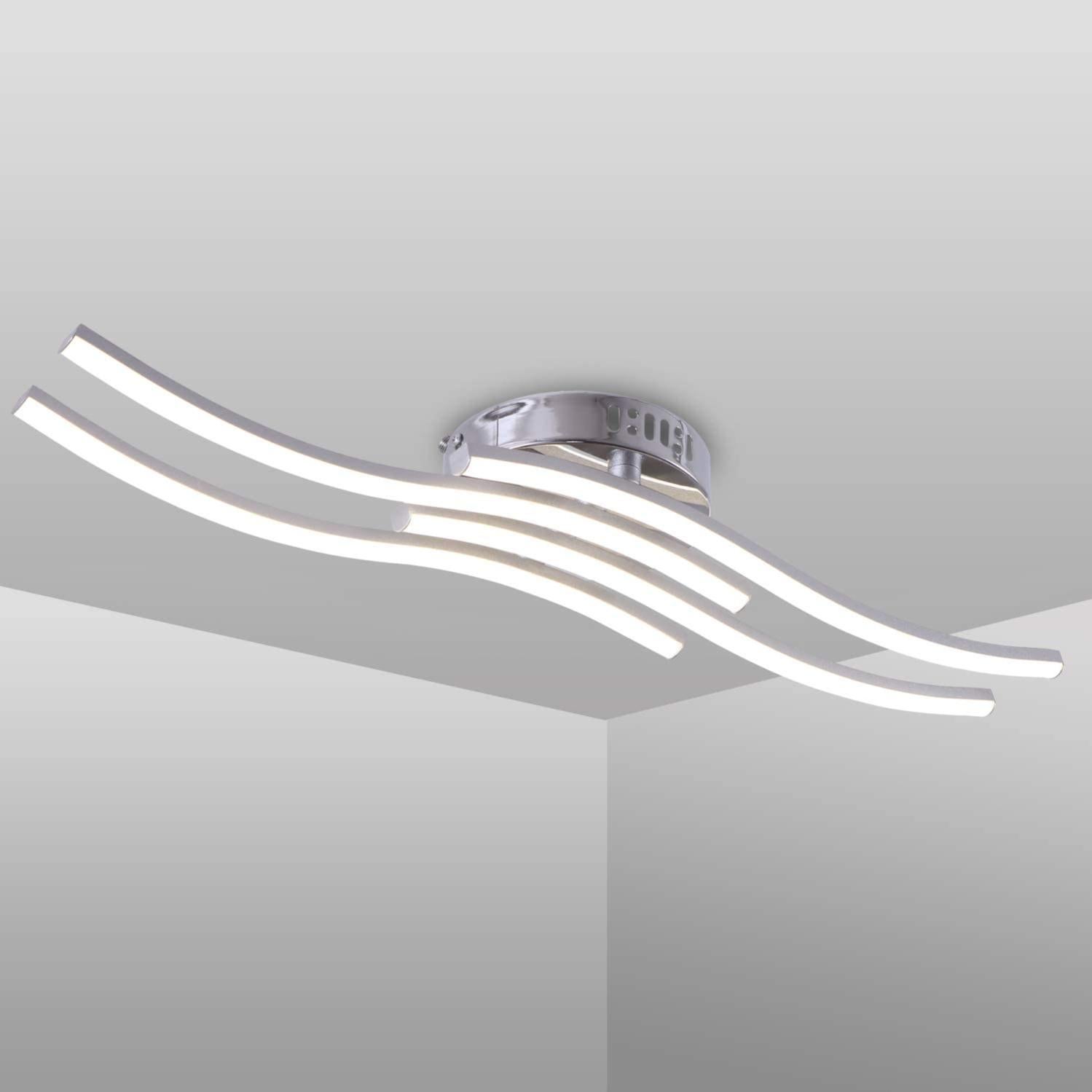 Plafoniera Led Soffitto Rotonda, Plafoniere LED Moderna Semplice, Diametro 30 Cm Bianco 6500K Lampade Da Soffitto Soggiorno Balcone Corridoio Illumin 86809024