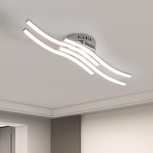 Airand Plafonnier LED Salle de Bain 24W Luminaire Plafonnier