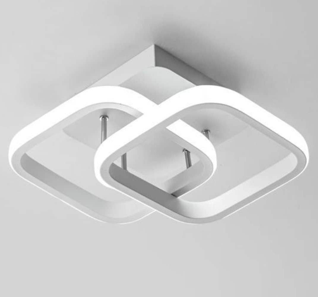 Comely Plafoniera LED, 22 W Lampada da Soffitto Moderna, 4500 K 2500 lm Plafoniere Design Fiore