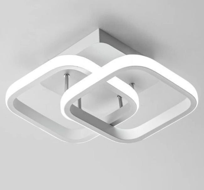 Comely Plafoniera LED, 22 W Lampada da Soffitto Moderna, 4500 K 2500 lm Plafoniere Design Fiore Comely Plafoniera LED, 22 W Lampada da Soffitto Moderna, 4500 K 2500 lm Plafoniere Design Fiore