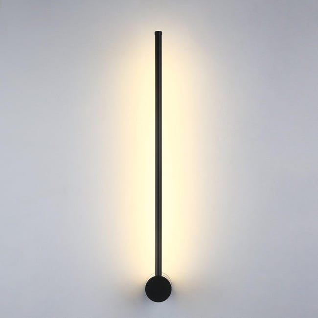 K-Bright Lampada da Parete Esterno/Interno LED 20W 4000K Bianco Naturale IP65 Applique da Parete Esterno 60CM Moderno per Balcone Giardino Veranda Via Garage,Nero K-Bright Lampada da Parete Esterno/Interno LED 20W 4000K Bianco Naturale IP65 Applique da Parete Esterno 60CM Moderno per Balcone Giardino Veranda Via Garage,Nero