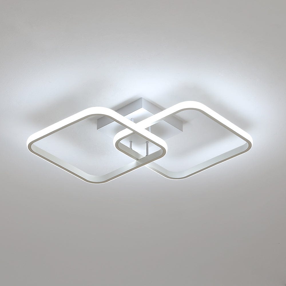 Toolight Plafonnier LED Rectangulaire, 52W 5850LM Plafonnier LED Cuisine  Blanc Naturel 4500K, Lampe de Plafond en Acrylique pour Salon Cuisine  Couloir Studio, L60*W16cm : : Luminaires et Éclairage