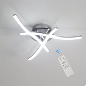 Plafonnier LED Koe blanc 60cm 45W Dimmable
