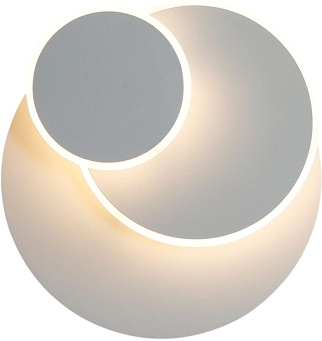JIMUBEAM Applique da parete industriale vintage a 1 luce con paralume a globo in vetro a strisce trasparenti Lampada da parete per interni