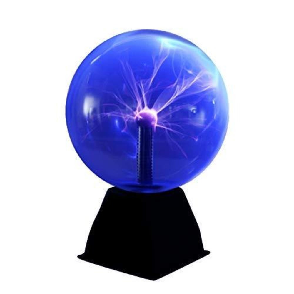 Pawaca Boule Magique Lamp, 6 Geante Sphere Lampe Electrostatique Foudre  Effet, Tactile Et Sound Sensible Science Électricité Nouveauté Boule De