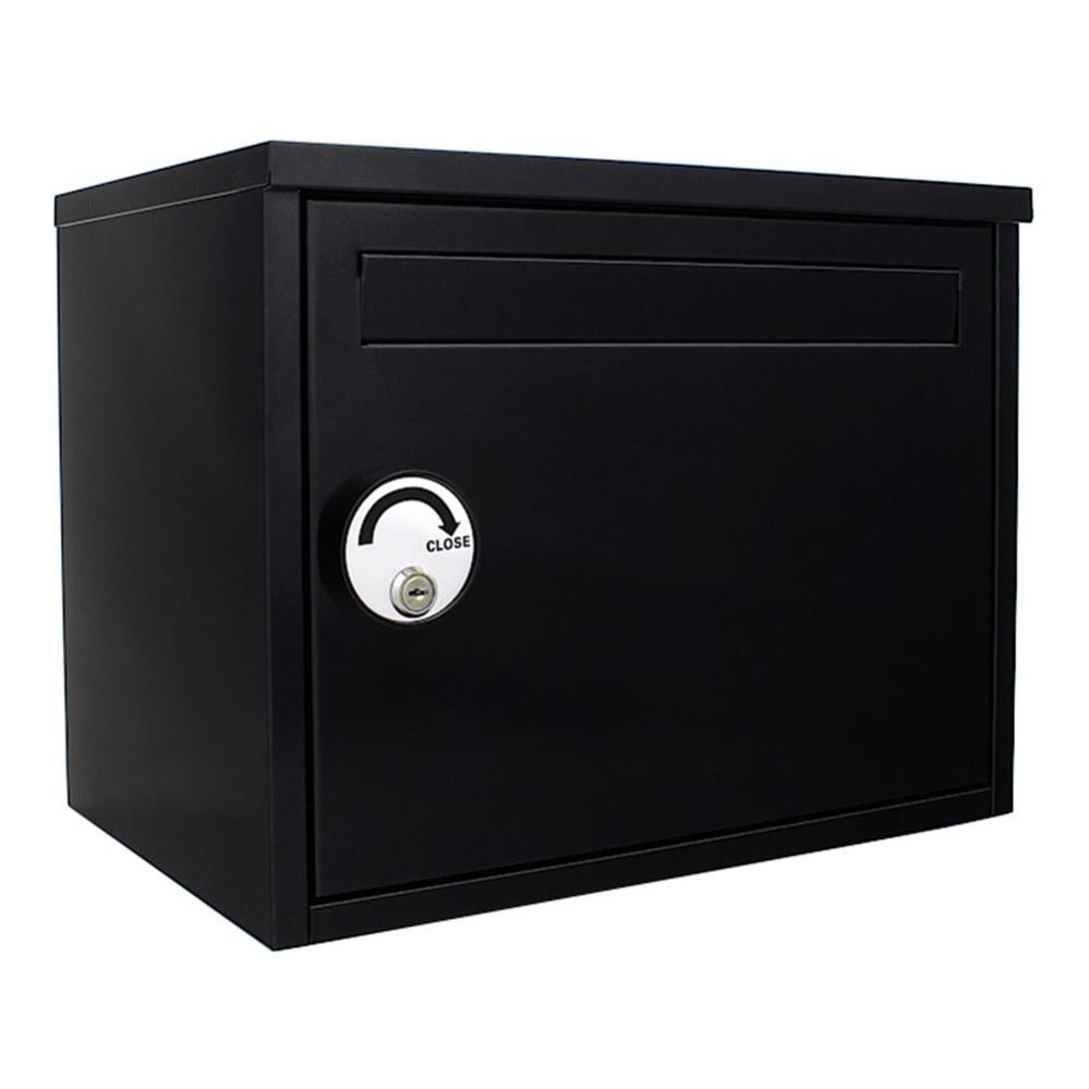 Profirst Mail PM 1000 Boîte à colis Noire à Serrure Cylindrique | Leroy ...