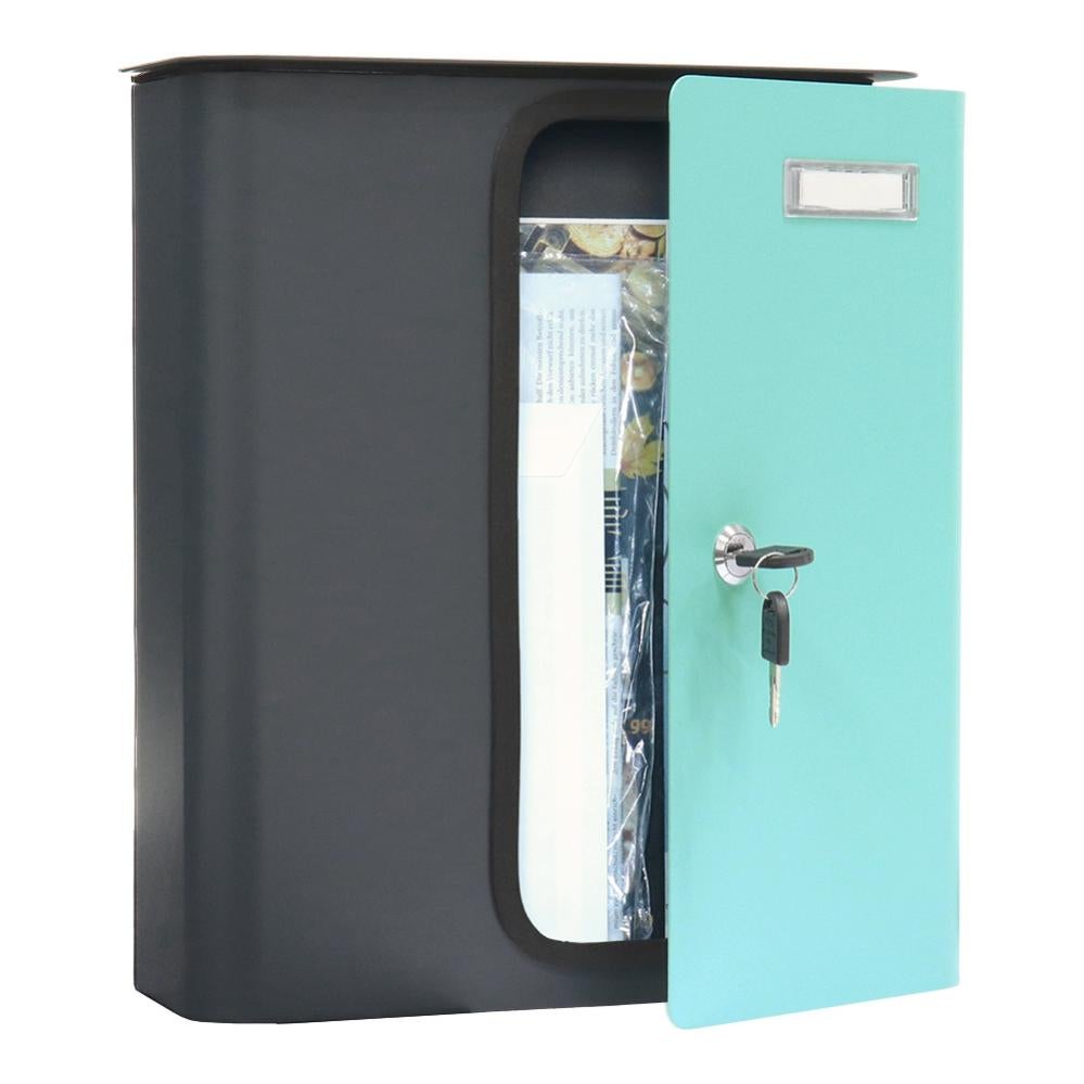 Rottner Splashy Boîte Aux Lettres Anthracite Blanche | Leroy Merlin