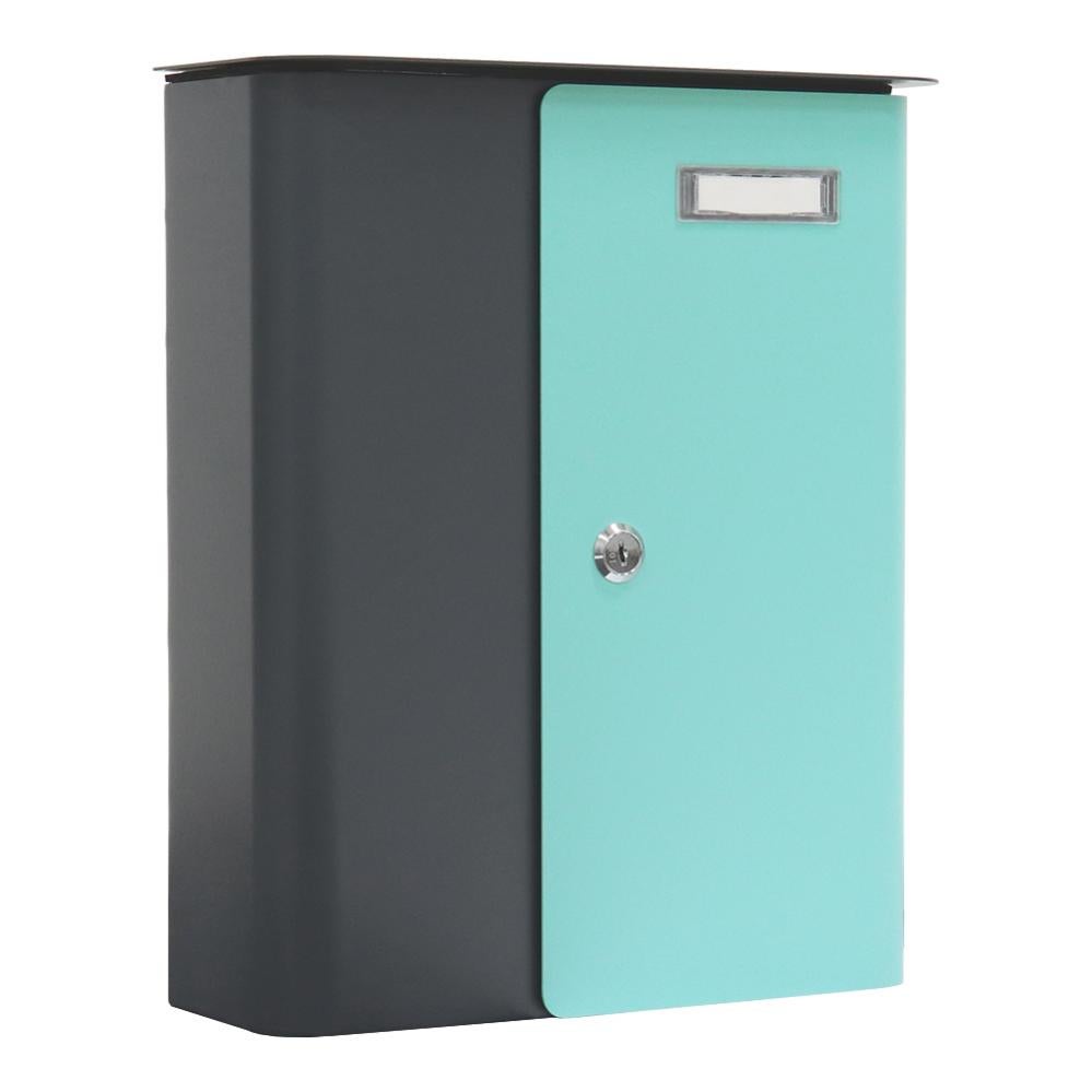 Boites Aux Lettre Collective Pour 4 Sur Pieds Anthracite