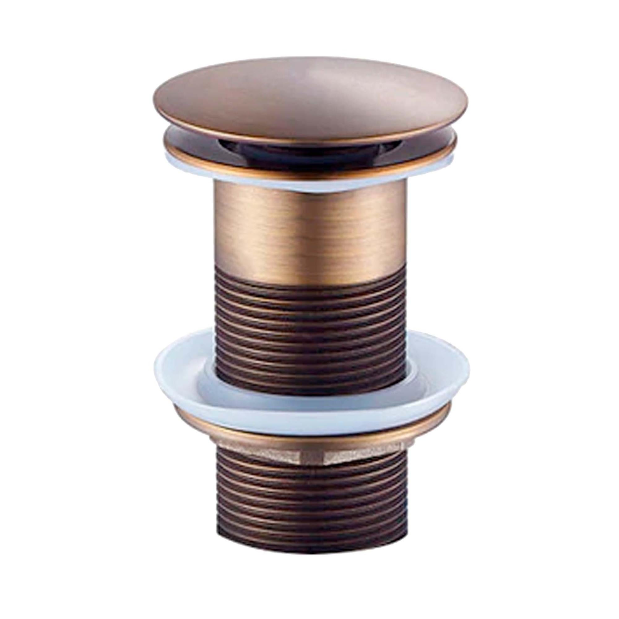 MONTERAL Valvola Di Scarico Per Lavabo O Bidet – 70 Mm, Filetto 1 1/2'' (40 Mm) – Garanzia 10 Anni
