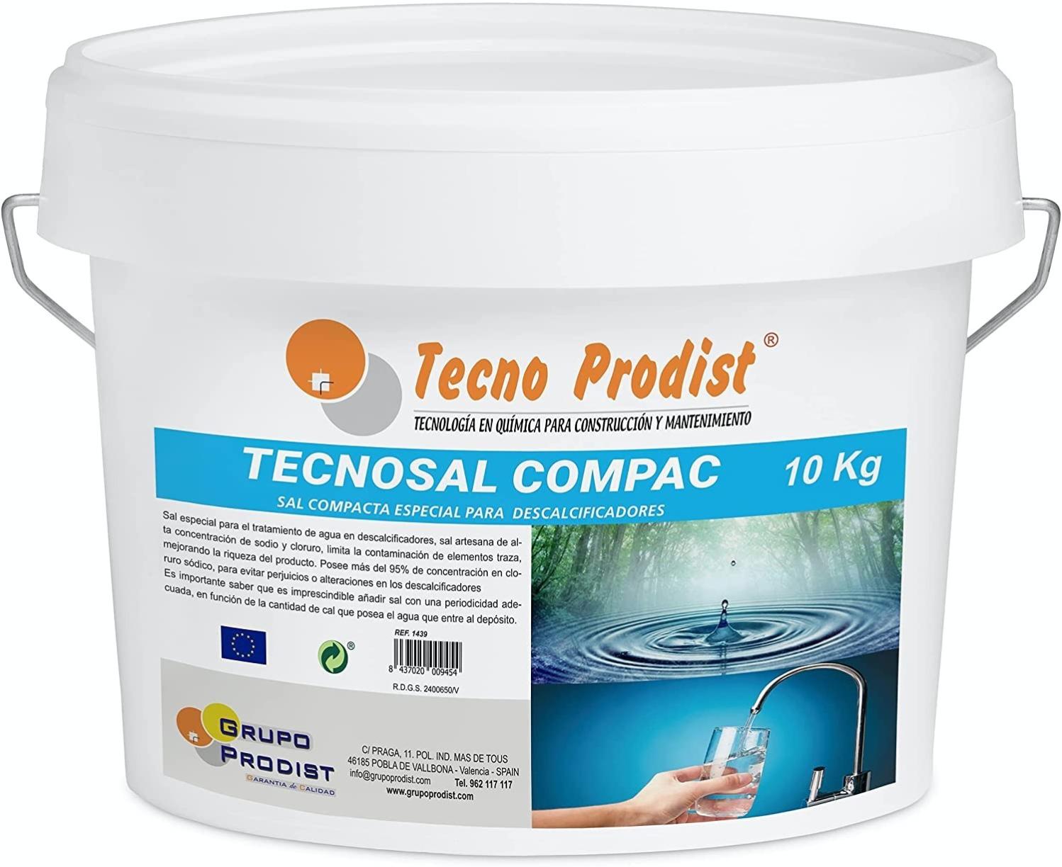 Tecno Prodist TECNOSEL Piscines (10 Kg Sac) Sel spécial pour piscines