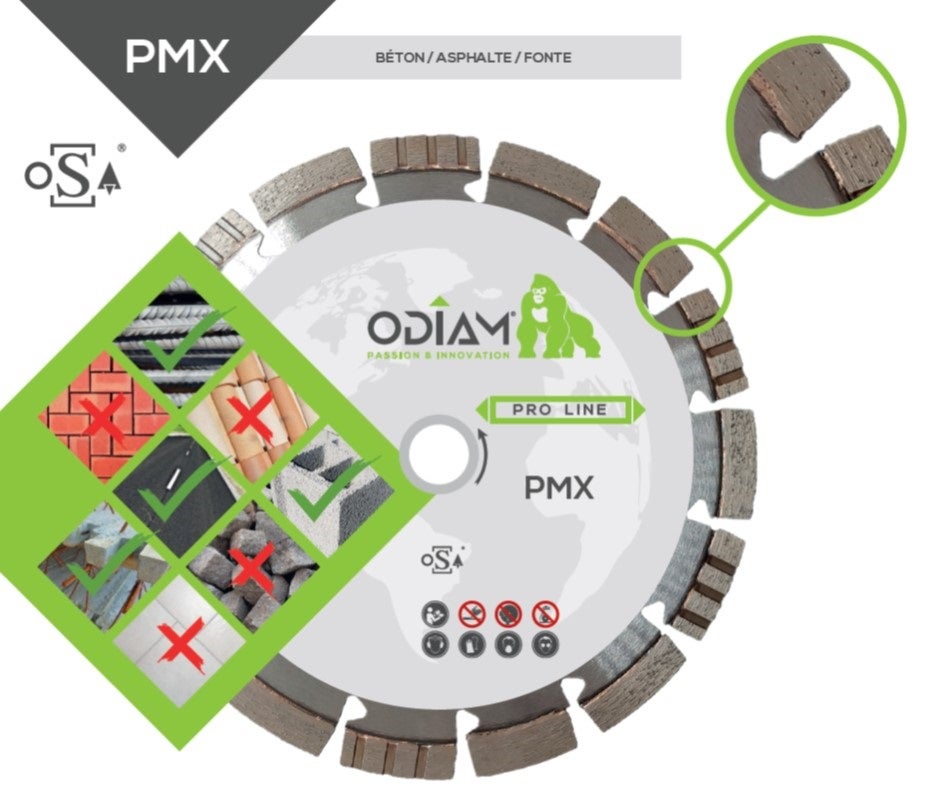 Disque Diamant Mixte Pmx Al Sage Leroy Merlin