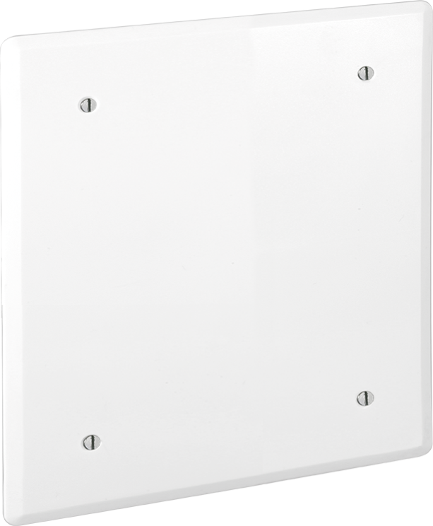 Couvercle De Finition EUR'OHM 160x160 - Fixation Par Vis - Réf: 511 05 - Pour Gaine électrique