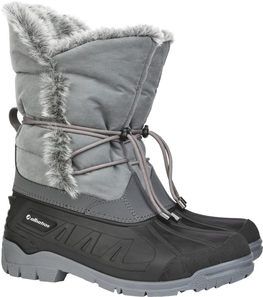 Bottines En Cuir Gris Clair SPIRAL Mi - Taille 36 (US 5), Doublure Cuir, Occasion TBE