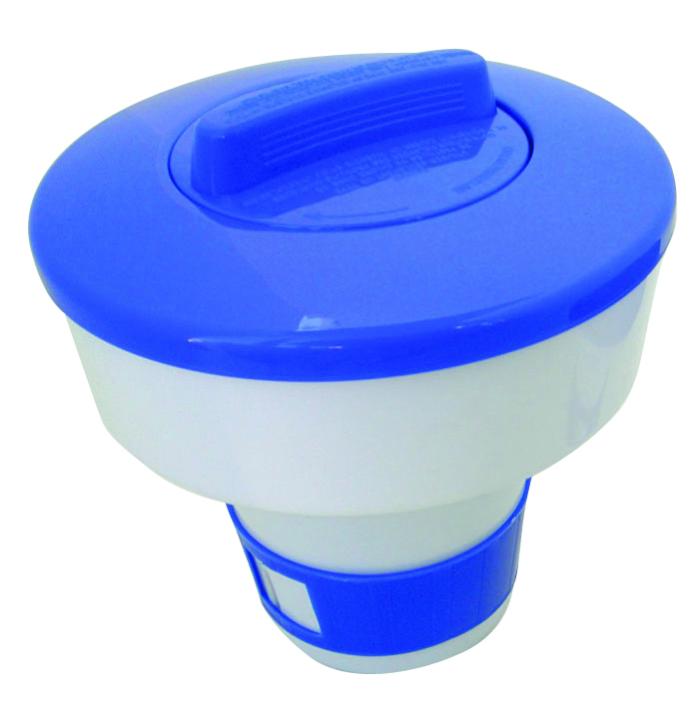 Doseur Flottant Chlore Piscine Qaziuy – Flotteur Pliable Pastilles 7,6 Cm