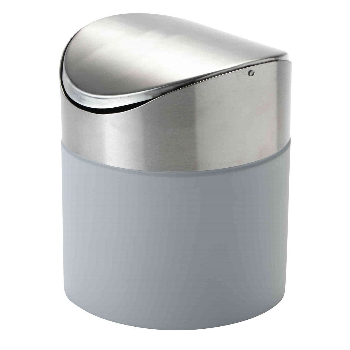 Composteur, bac, poubelle à compost de cuisine - 5 l - inox LINXOR