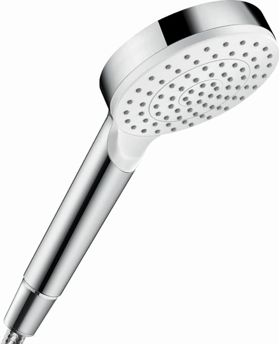 Handdouche HansGrohe Raindance Select S PowderRain 120 3jet Geborsteld Zwart Chroom