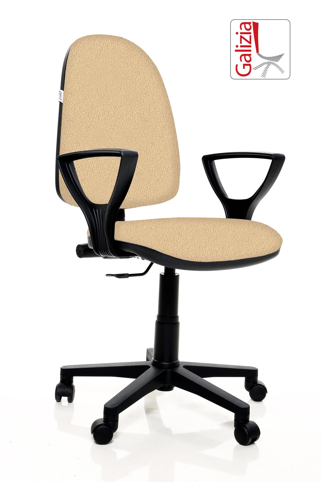 IDEALSEDIE DI GALIZIA MICHELE IDEALSEDIE SEDIA DA UFFICIO ERGONOMICA, SCHIENALE IN RETE NERA, ELEVAZIONE A GAS, MECCANISMO SYNCRO, CON BRACCIOLI REGOLABILI