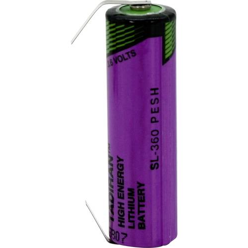 Pile spéciale LR6 (AA) lithium Tadiran Batteries SL360T cosses à souder en  U 3.6 V 2400 mAh 1 pc(s)
