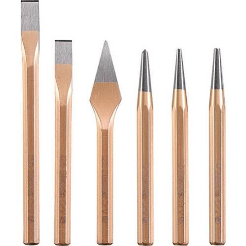 Jeu 12 Outils De Frappe (chasse-goupilles Et Burin à Froid