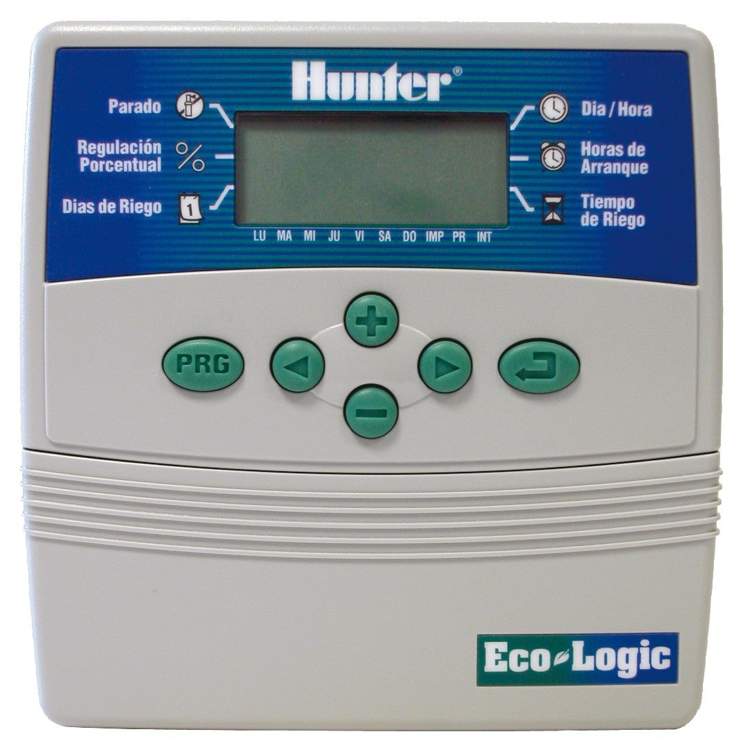 Programador Riego Hunter Ecologic Estaciones Interior Elc I E