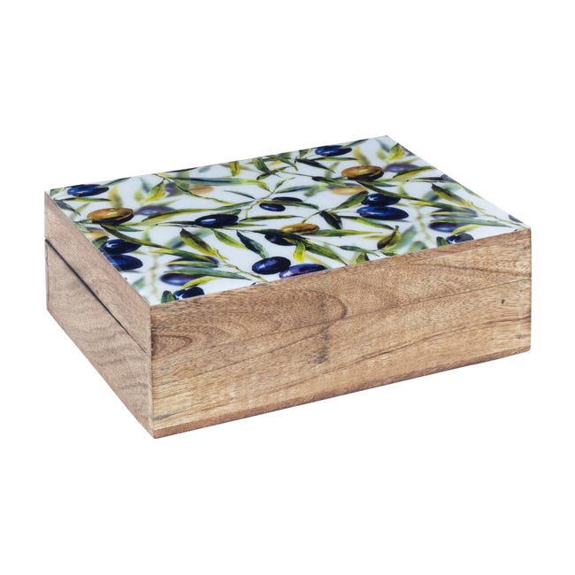 Caja de madera para tarjetas A6 - Pequeña
