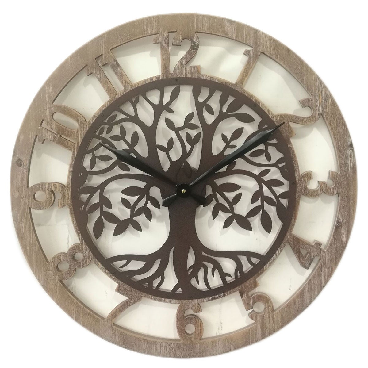 Signes Grimalt By SIGRIS - Reloj Pared con mecanismo Negro de Metal Y  Cristal, Reloj Reloj Vintage Pared Reloj Pared Vintage 79x8x79cm