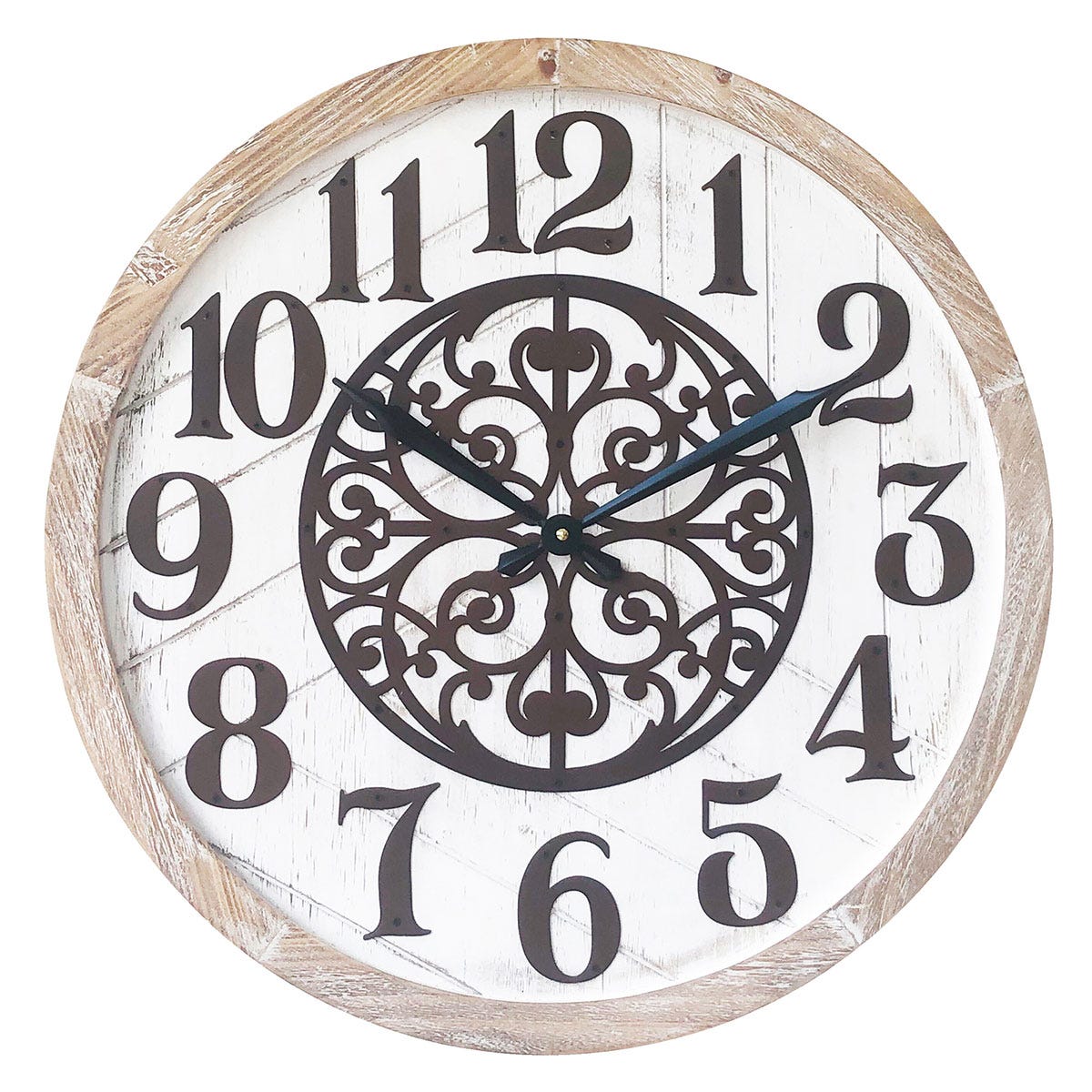 Signes Grimalt By SIGRIS - Reloj Pared Aceite Cocina Blanco de Mdf, Reloj  Reloj Vintage Pared Reloj Pared Vintage 34x4x34cm